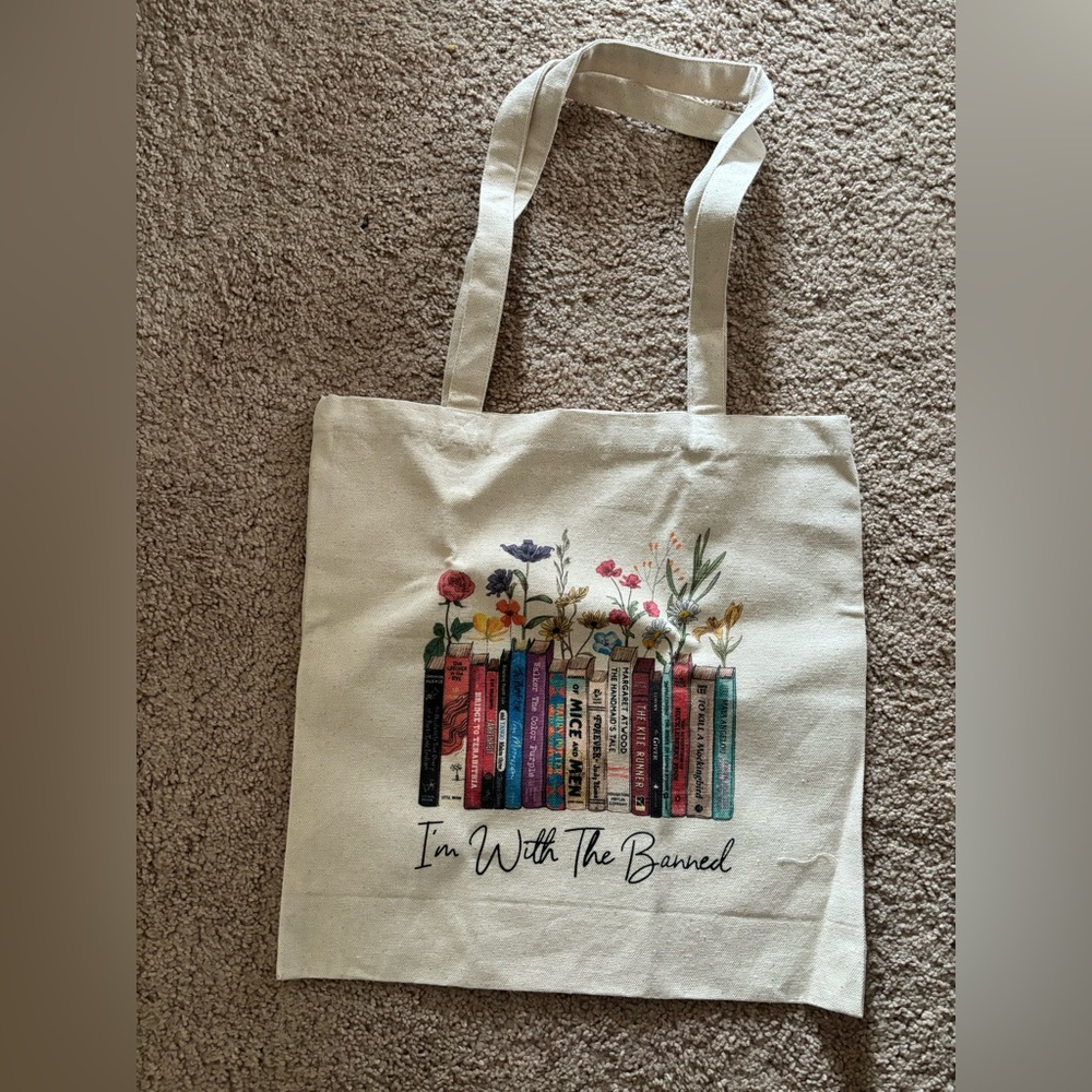 “I’m with the Banned” tote